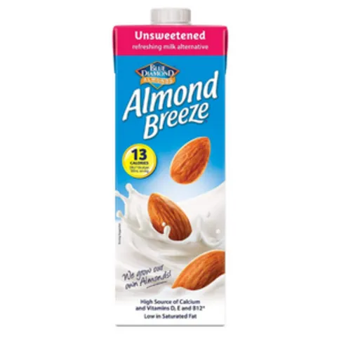 Blue Diamond Almond Milk Unsweetened 1L