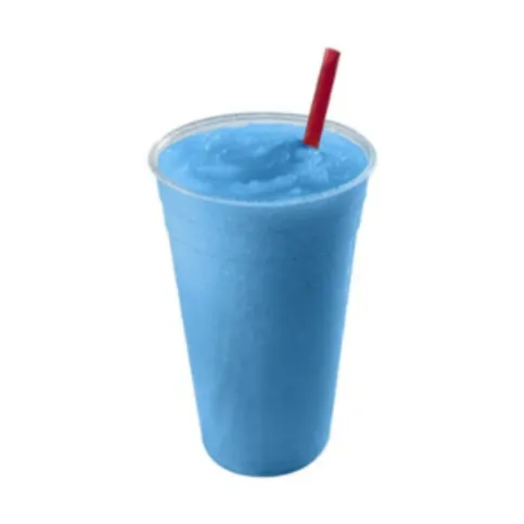 Blue raspberry slush