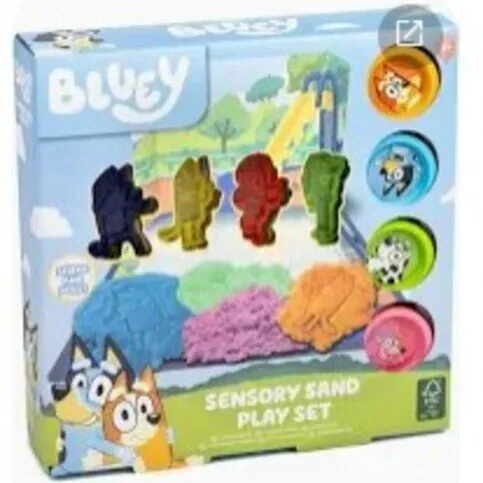 BLUEY SENSORY SAND PLAY SET EACH