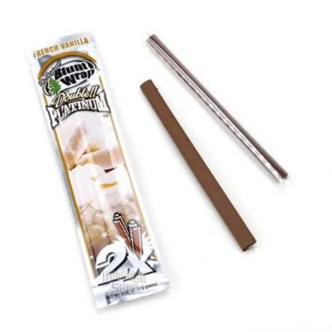 Blunt Wrap Double Platinum French Vanilla 5 Packets