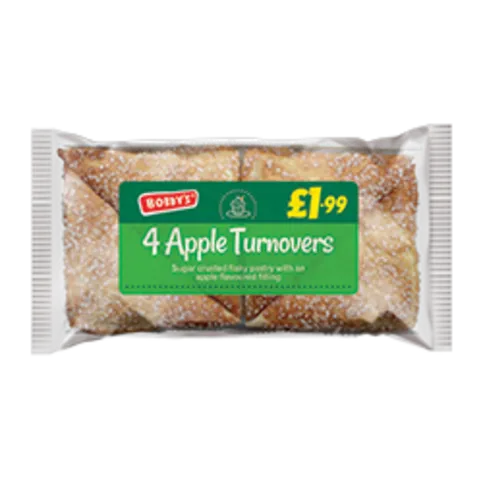 Bobbys 4 Apple Turnovers