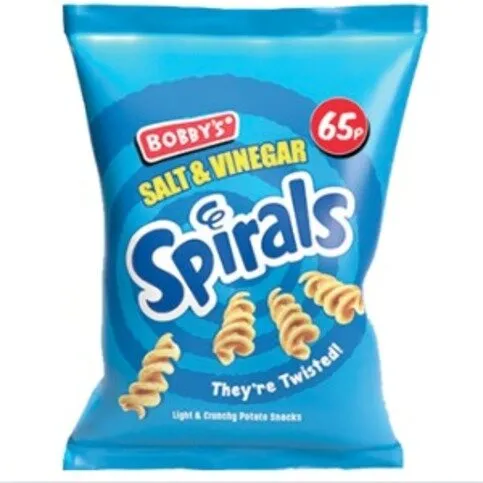 Bobby Salt And Vinegar Spirals 28g