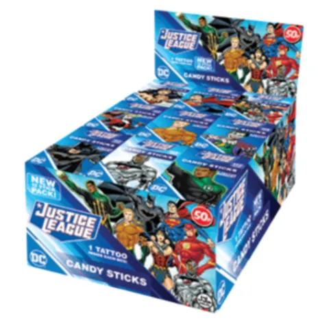 Justice League Candy Sticks