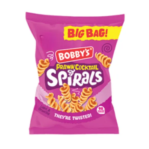 Bobby's Prawn Spirals 28g