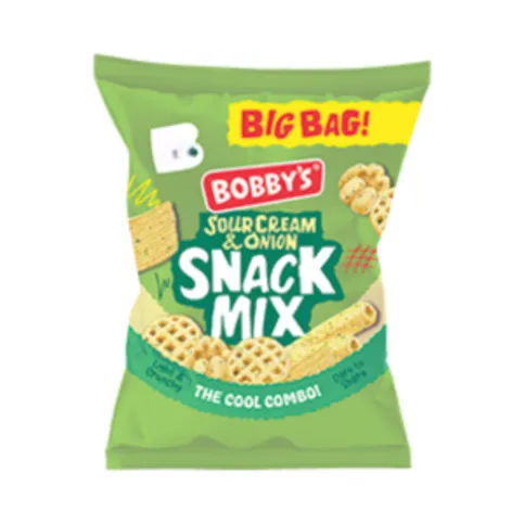 Bobbys Sour Cream Snack Mix Pm 1.25 Each