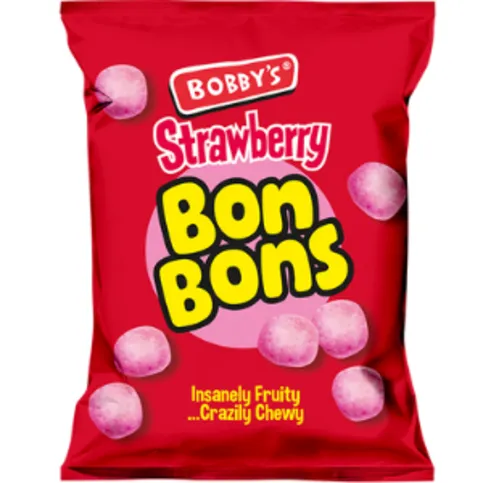 Bobby's Strawberry Bon Bons 120g