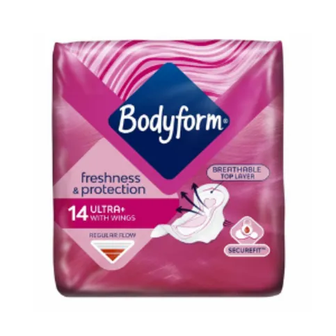 Bodyform Ultra Towels Normal Wings x14