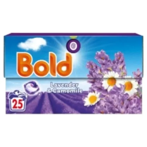 Bold All-in-1 PODS® Washing Liquid Capsules 12 Washes, Lavender & Camomile