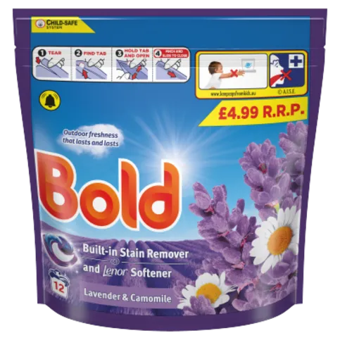 BOLD PODS LAVENDER & CAMOMILE 12W PM£4.99