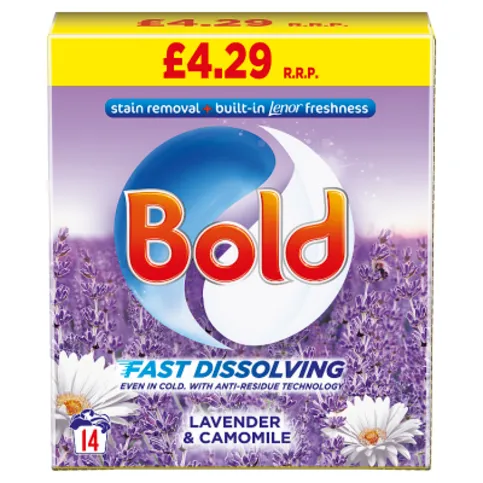 Bold Washing Powder 700g, 14 Washes, Lavender & Camomile