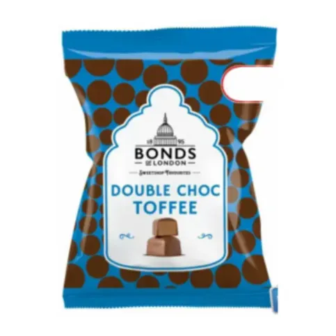 Bonds Double Chocolate Toffee Bags 100g