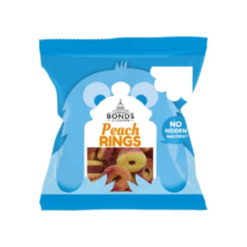 Bonds Kids Peach Rings 50g
