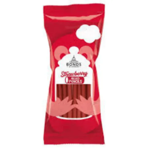 Bonds Strawberry Creme Pencils 40g