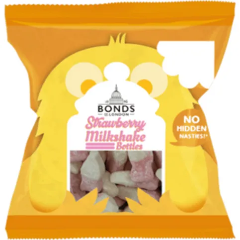 Bonds Strawberry Milkshake Bottles 50g