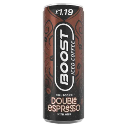 Boost Double Espresso with Milk Iced Coffee 250ml