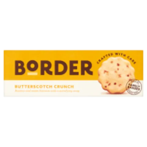 BORDER BUTTERSCOTCH CRUNCH 135G