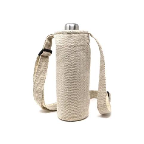 Mono Dots Black Bottle Bag Each
