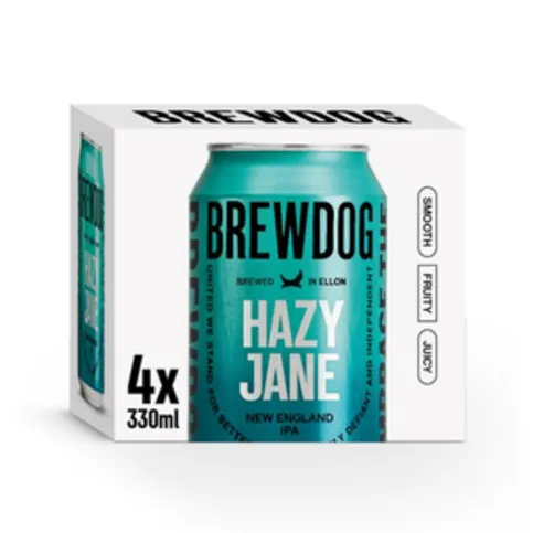 BrewDog Hazy Jane New England IPA 4 x 330ml