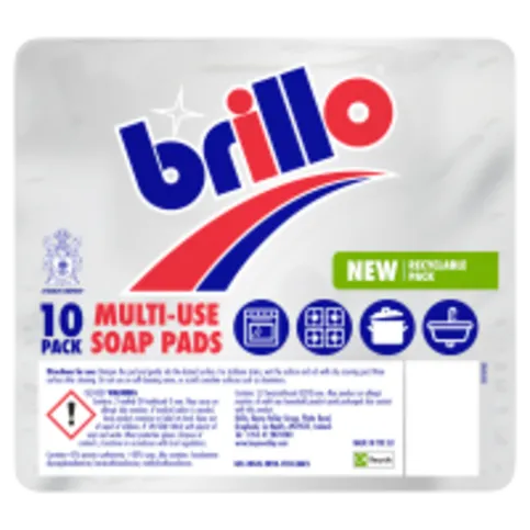 BRILLO SOAP PADS 10PK