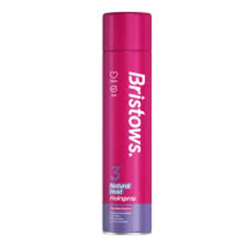 Bristows (3) natural hold hairspray 