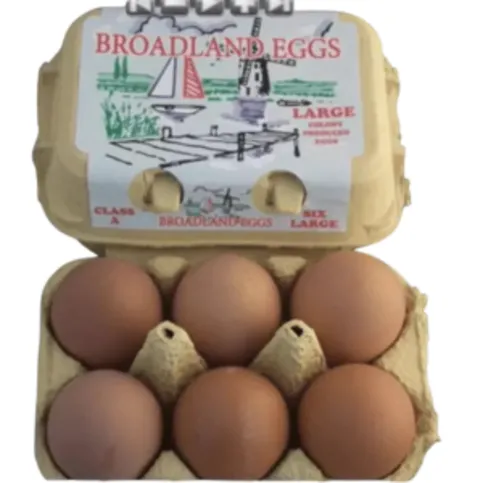 Broadland Eggs Large 6 Pack