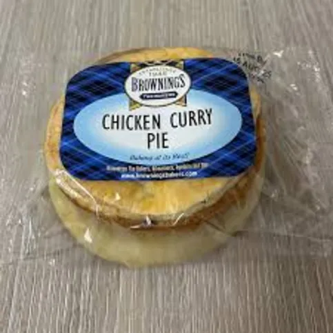 Brownings Chicken Curry Pie
