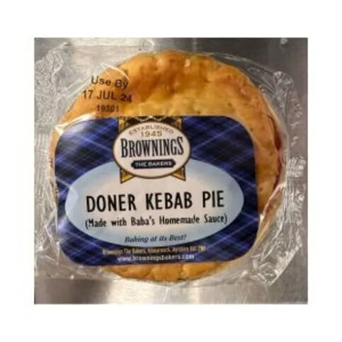 Brownings Doner Kebab Pie