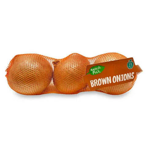 Brown onions 3pk