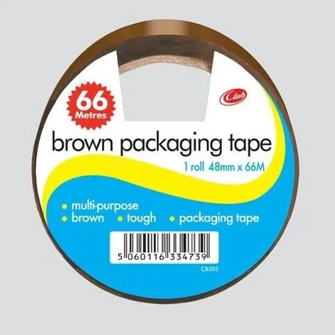 Brown Parcel Tape Single