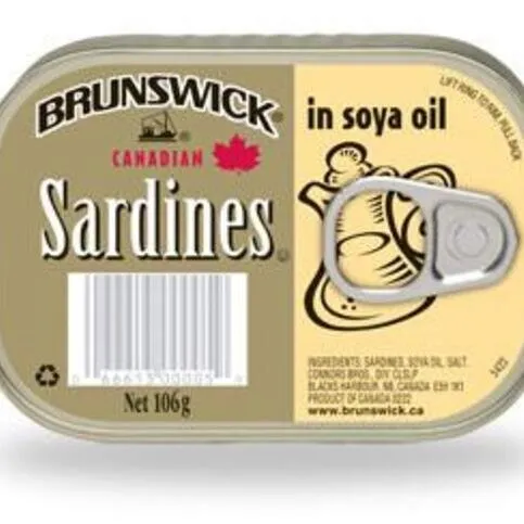 Brunswck Sardines In Soya Oil