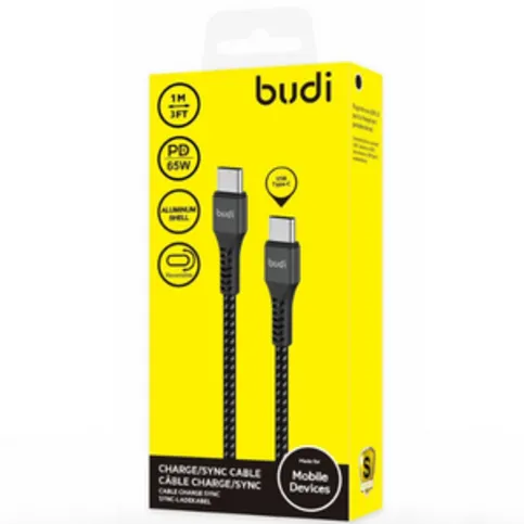 Budi Type C To Type C Charger 1m
