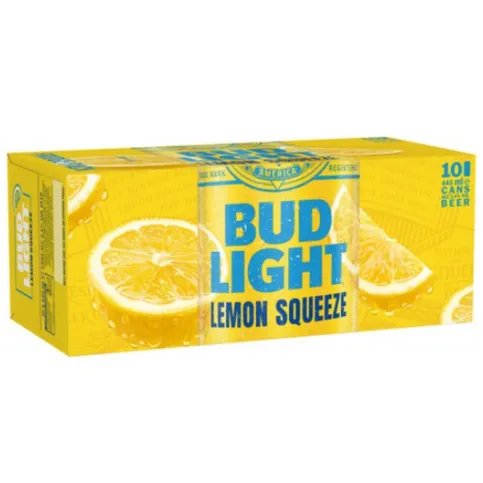 Bud Light Lemon Squeeze 440ML 10PACK