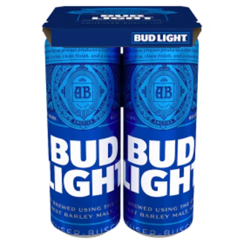 Bud Light Lager Beer 4 x 568ml