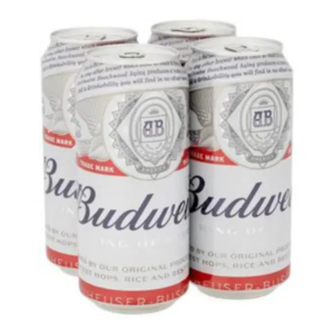 Budweiser Beer 4 x 440ml