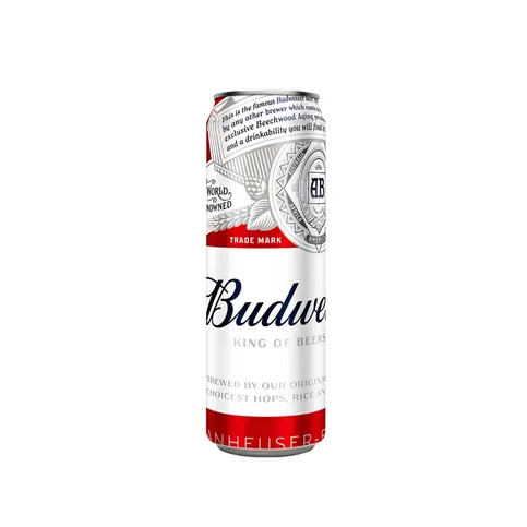 budweiser pint single can