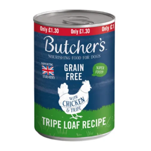 Butcher's Nourishing Food for Dogs with Chicken & Tripe 400g