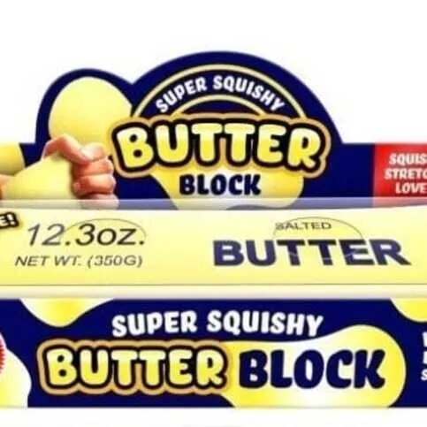 butter block super squishy 350g