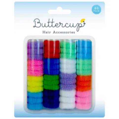 Buttercup Hair Accessories 48 Pack