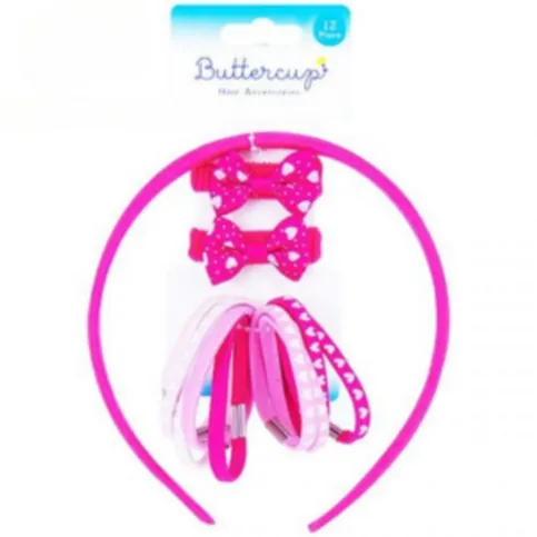 Buttercup Hair Accessories Set 12 Pack