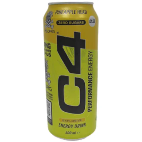 C4 Energy Pineapple Head 500ml