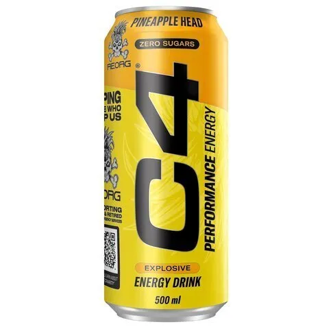 C4 Energy Pineapple Head 500ml