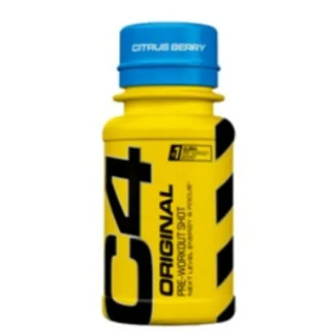 C4 Pre Workout Shot Citrus Berry Flavour