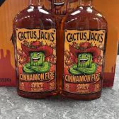 Cactus Jacks Cinnamon Fire 50cl [ ORANGE BOTTLE ]