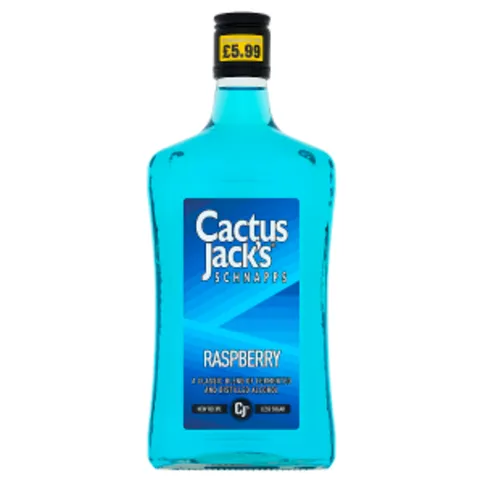 Cactus Jack's Schnapps Raspberry 50cl