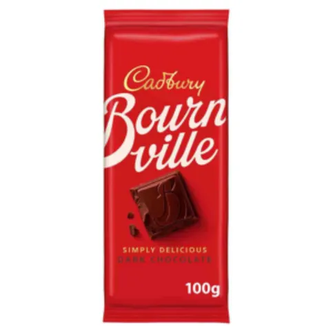 Cadbury Bournville Classic Dark Chocolate Bar 100g