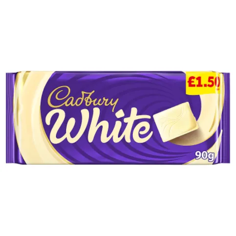Cadbury Creamy White Chocolate 90g