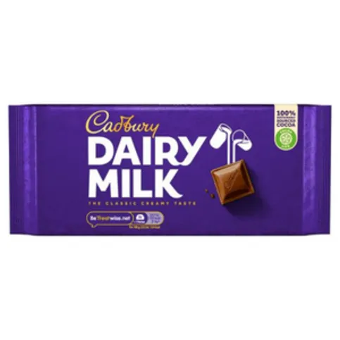Cadbury Dairy Milk Chocolate 180g