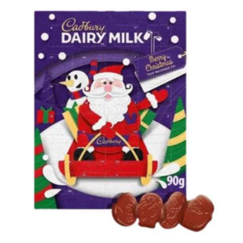 Cadbury Dairy Milk Advent Calendar 90g