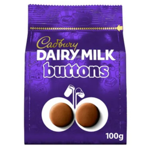 Cadbury Dairy Milk Buttons Chocolate Pieces 100g