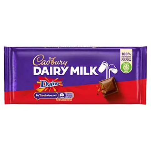 Cadbury Dairy Milk  Daim  120g